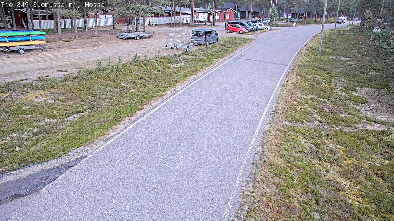 Weather Camera Image Road 950 843 Suomussalmi, Hossa, Suomussalmi, Kainuu