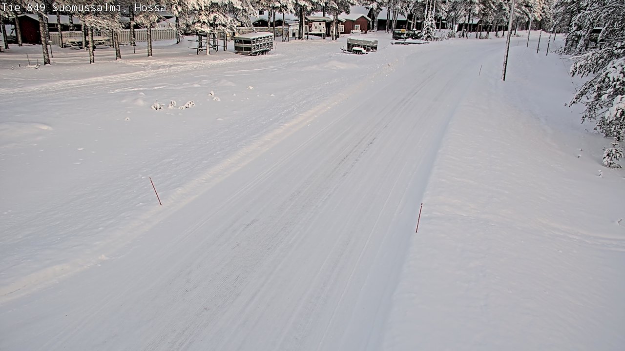 Kelikamerat Kuva Tie 843 Suomussalmi, Hossa, Suomussalmi, Kainuu