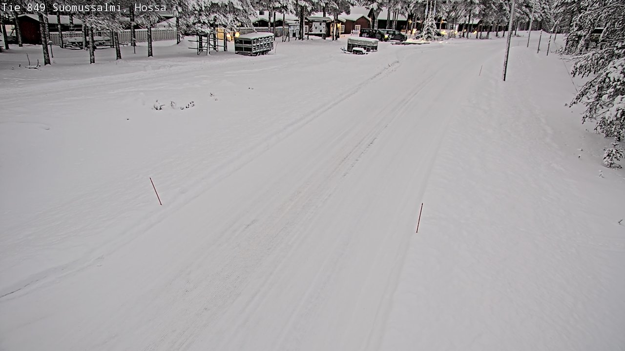 Kelikamerat Kuva Tie 843 Suomussalmi, Hossa, Suomussalmi, Kainuu