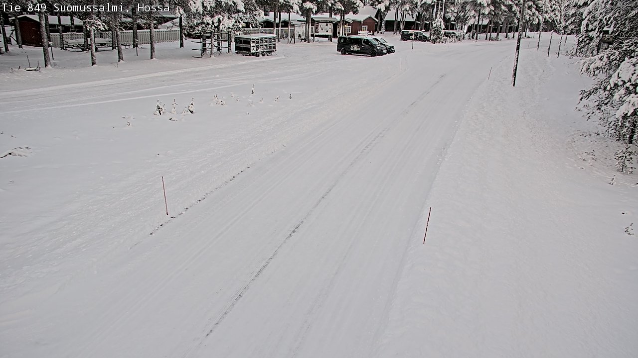 Weather Camera Image Road 950 843 Suomussalmi, Hossa, Suomussalmi, Kainuu