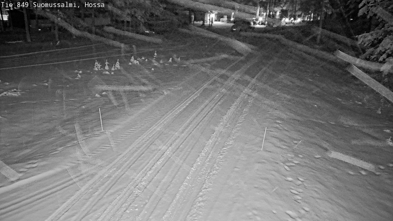 Weather Camera Image Road 950 843 Suomussalmi, Hossa, Suomussalmi, Kainuu