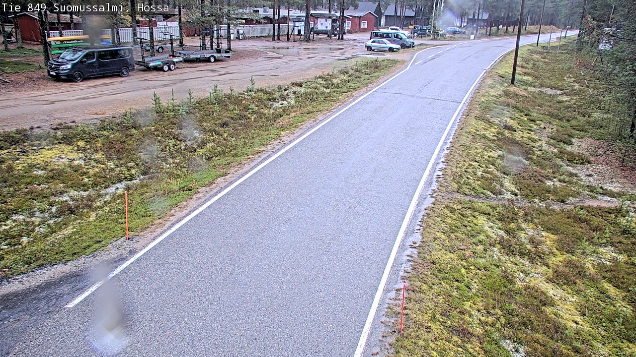 Weather Camera Image Road 950 843 Suomussalmi, Hossa, Suomussalmi, Kainuu