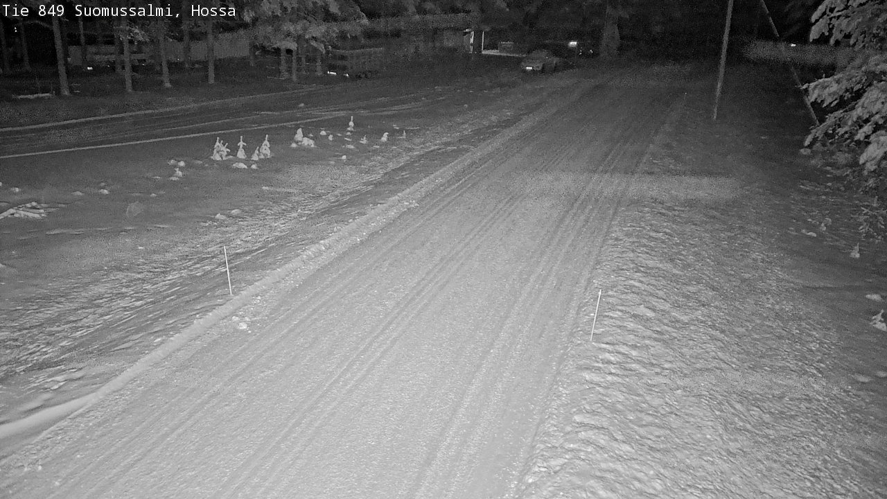 Weather Camera Image Road 950 843 Suomussalmi, Hossa, Suomussalmi, Kainuu