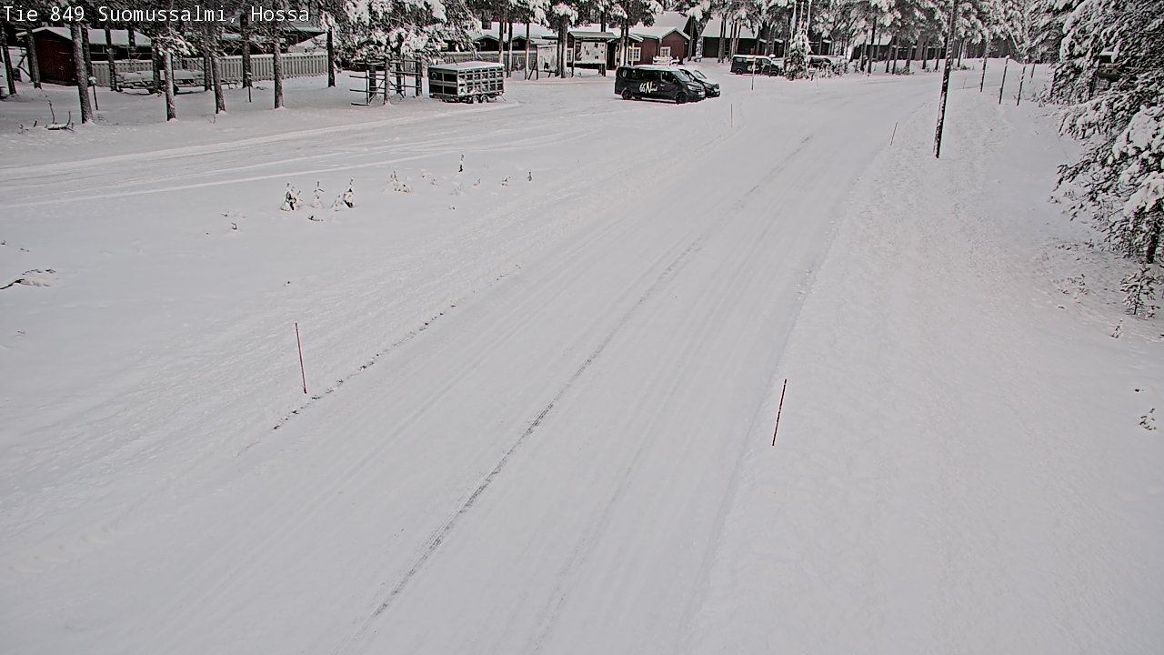 Weather Camera Image Road 950 843 Suomussalmi, Hossa, Suomussalmi, Kainuu
