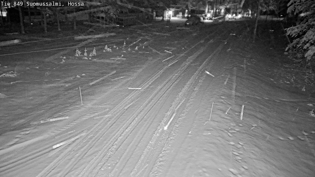 Weather Camera Image Road 950 843 Suomussalmi, Hossa, Suomussalmi, Kainuu