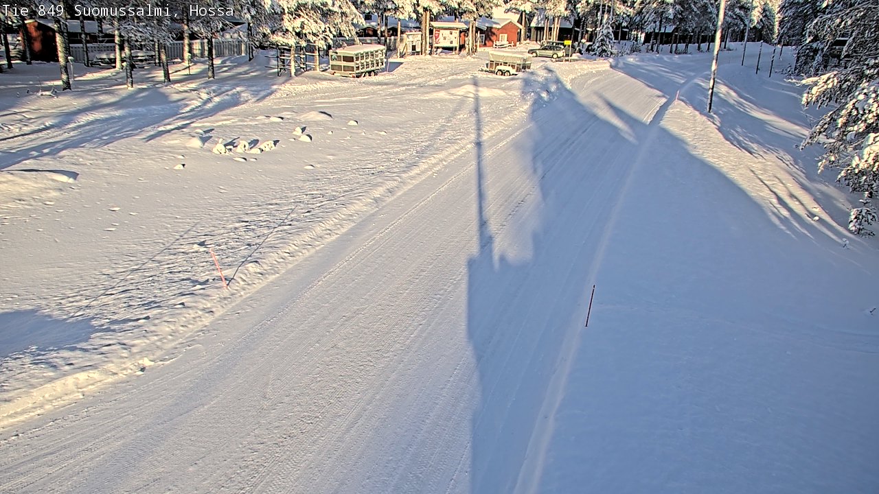 Kelikamerat Kuva Tie 843 Suomussalmi, Hossa, Suomussalmi, Kainuu