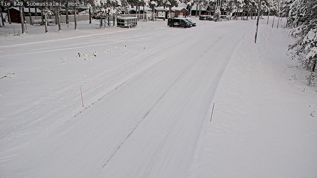Weather Camera Image Road 950 843 Suomussalmi, Hossa, Suomussalmi, Kainuu