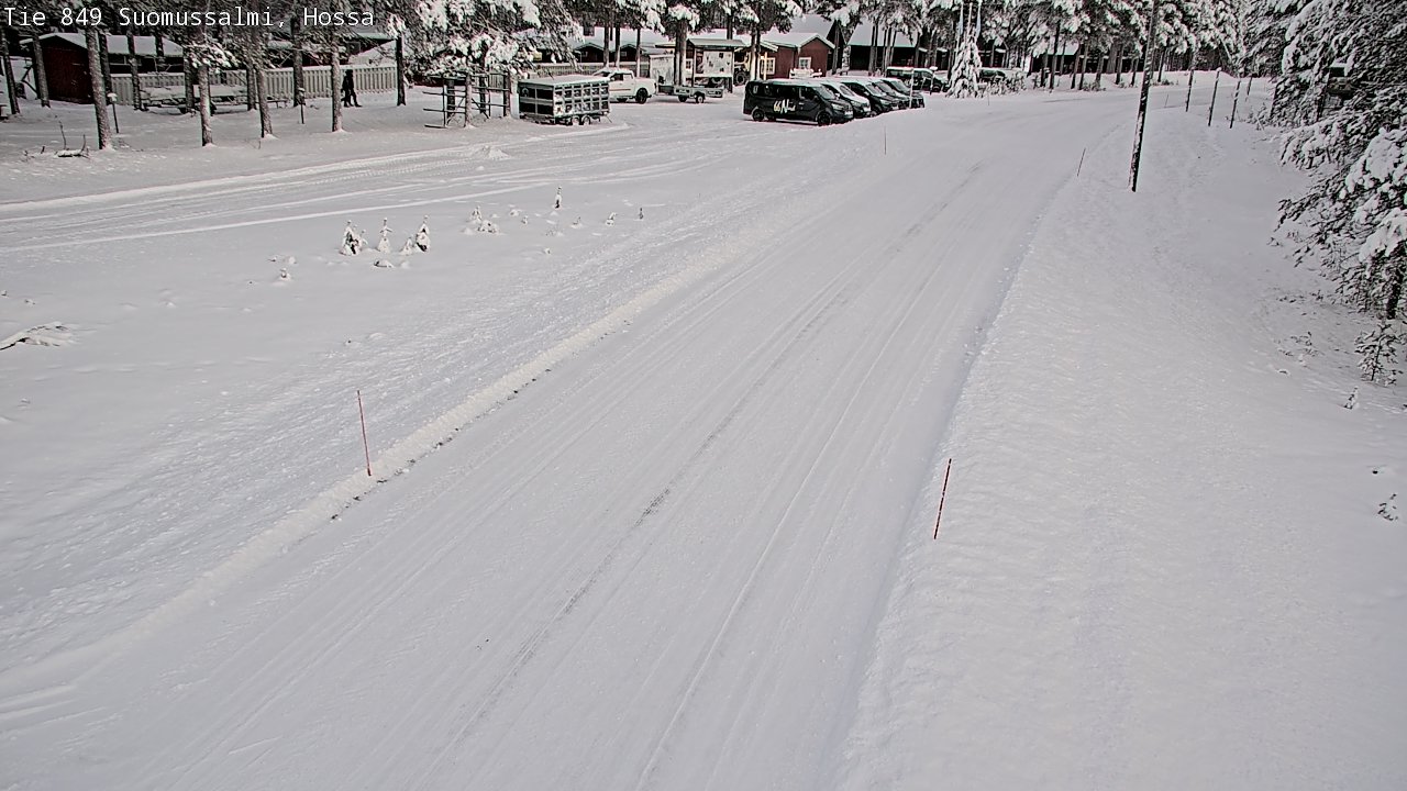 Weather Camera Image Road 950 843 Suomussalmi, Hossa, Suomussalmi, Kainuu