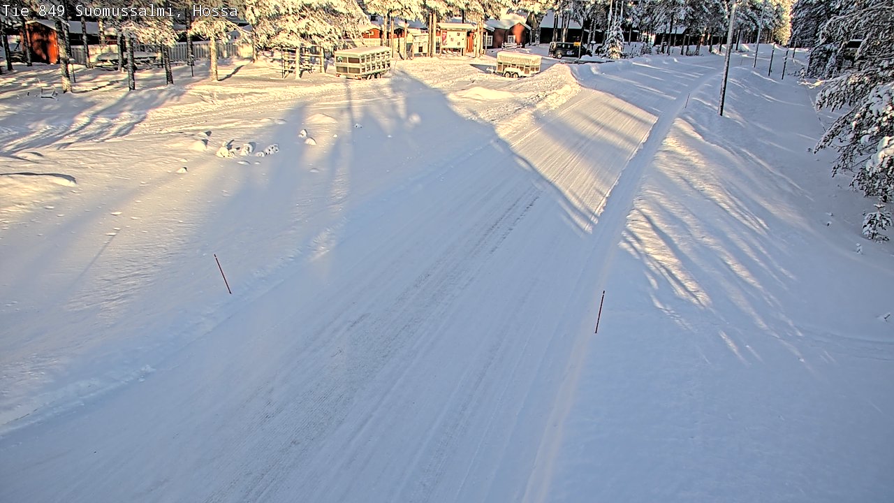 Kelikamerat Kuva Tie 843 Suomussalmi, Hossa, Suomussalmi, Kainuu