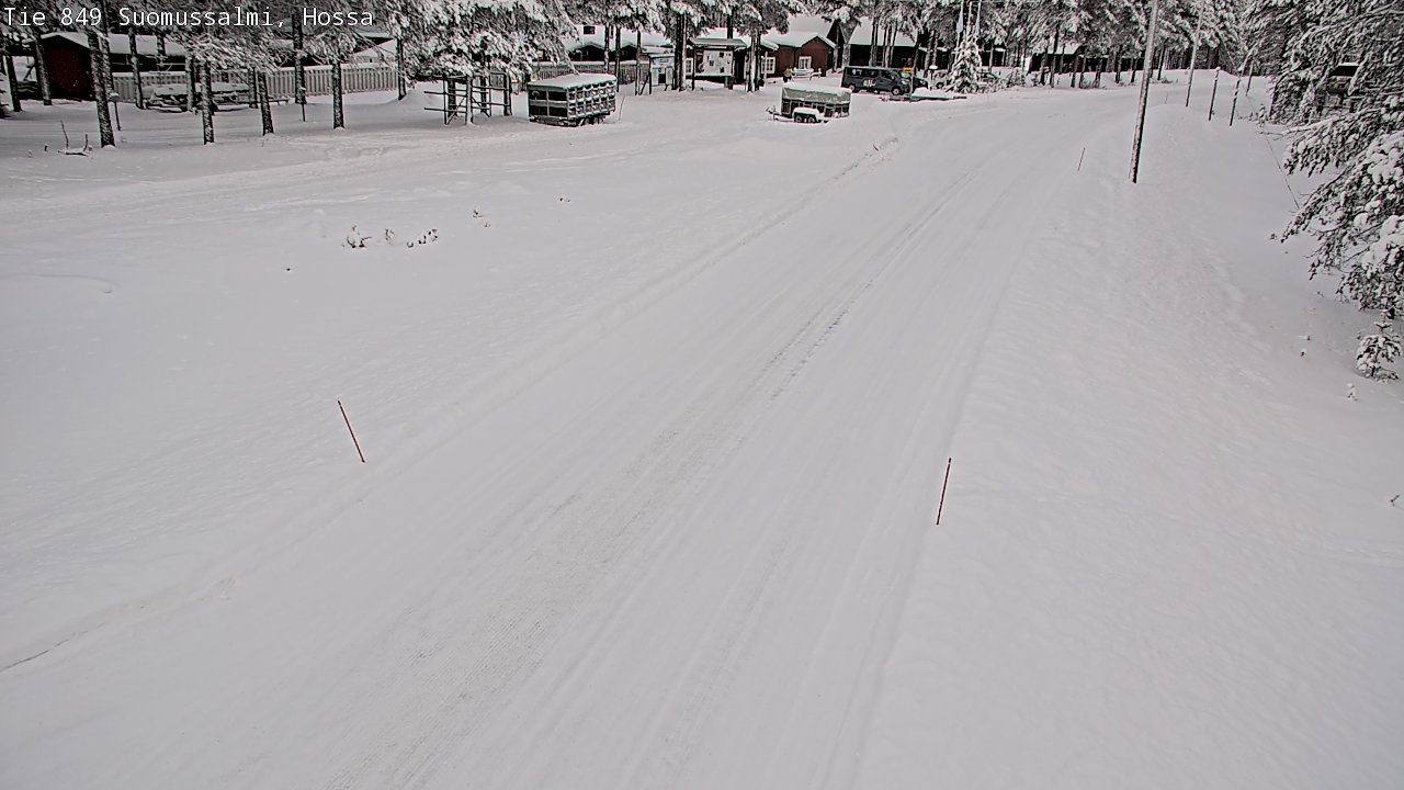 Kelikamerat Kuva Tie 843 Suomussalmi, Hossa, Suomussalmi, Kainuu