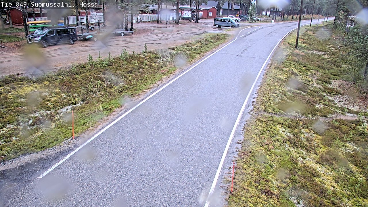 Weather Camera Image Road 950 843 Suomussalmi, Hossa, Suomussalmi, Kainuu