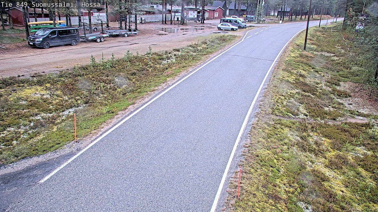 Weather Camera Image Road 950 843 Suomussalmi, Hossa, Suomussalmi, Kainuu