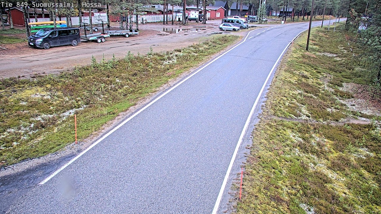 Weather Camera Image Road 950 843 Suomussalmi, Hossa, Suomussalmi, Kainuu