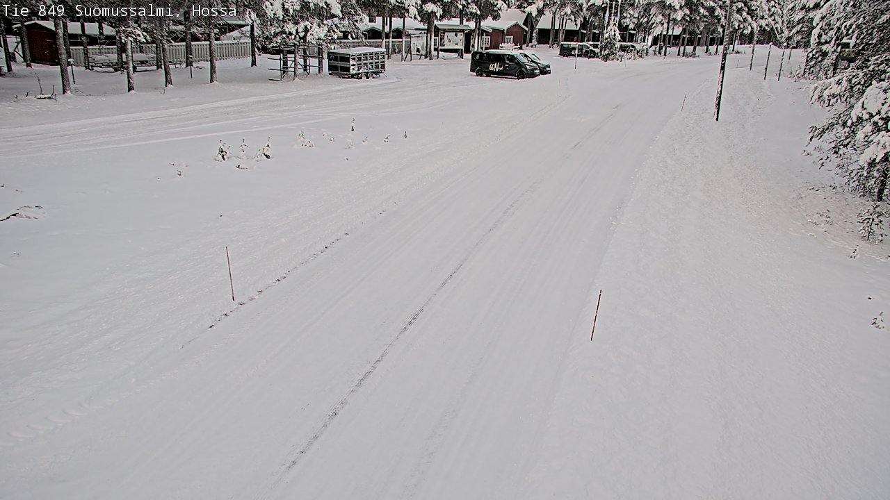 Weather Camera Image Road 950 843 Suomussalmi, Hossa, Suomussalmi, Kainuu