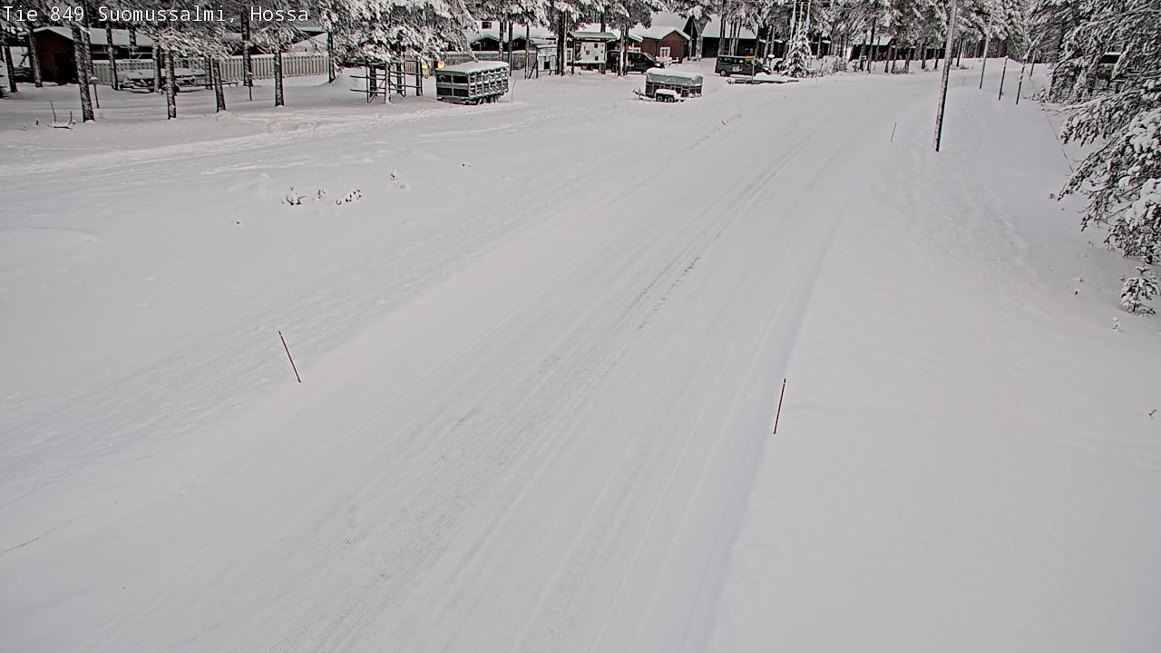 Weather Camera Image Road 950 843 Suomussalmi, Hossa, Suomussalmi, Kainuu