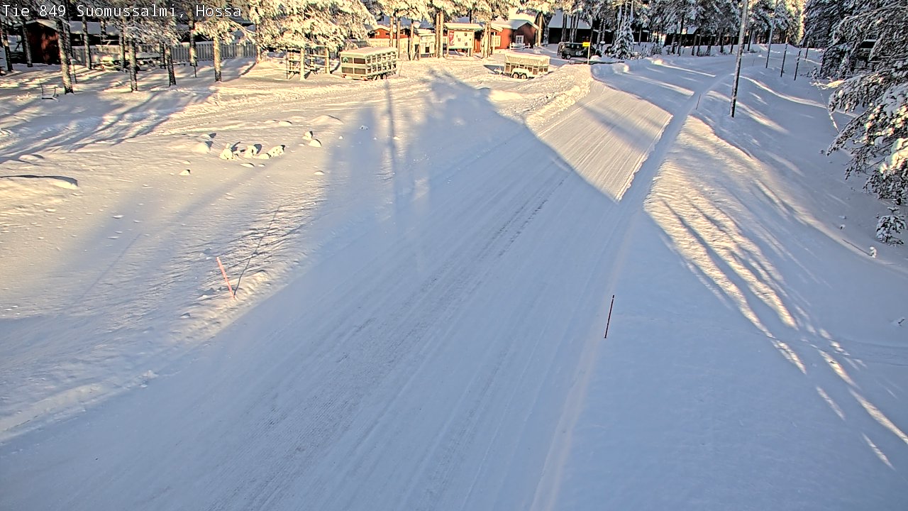 Kelikamerat Kuva Tie 843 Suomussalmi, Hossa, Suomussalmi, Kainuu