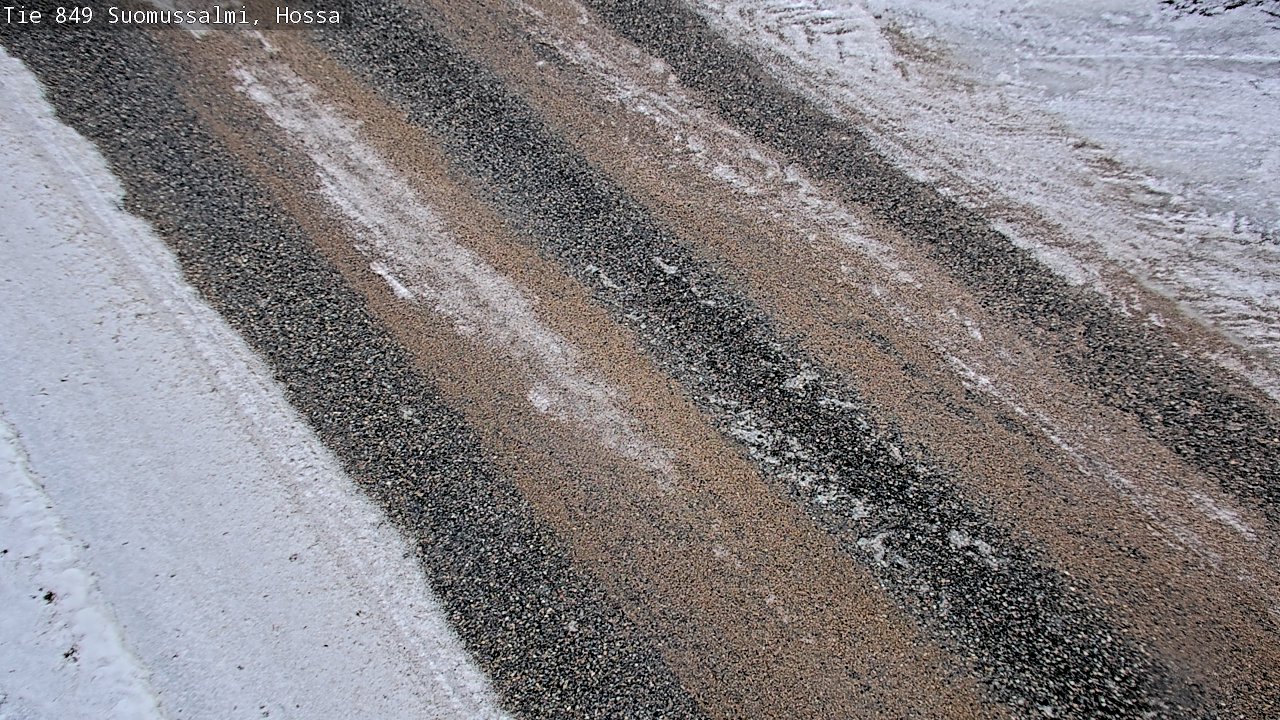 Weather Camera Image Road 950 843 Suomussalmi, Hossa, Suomussalmi, Kainuu