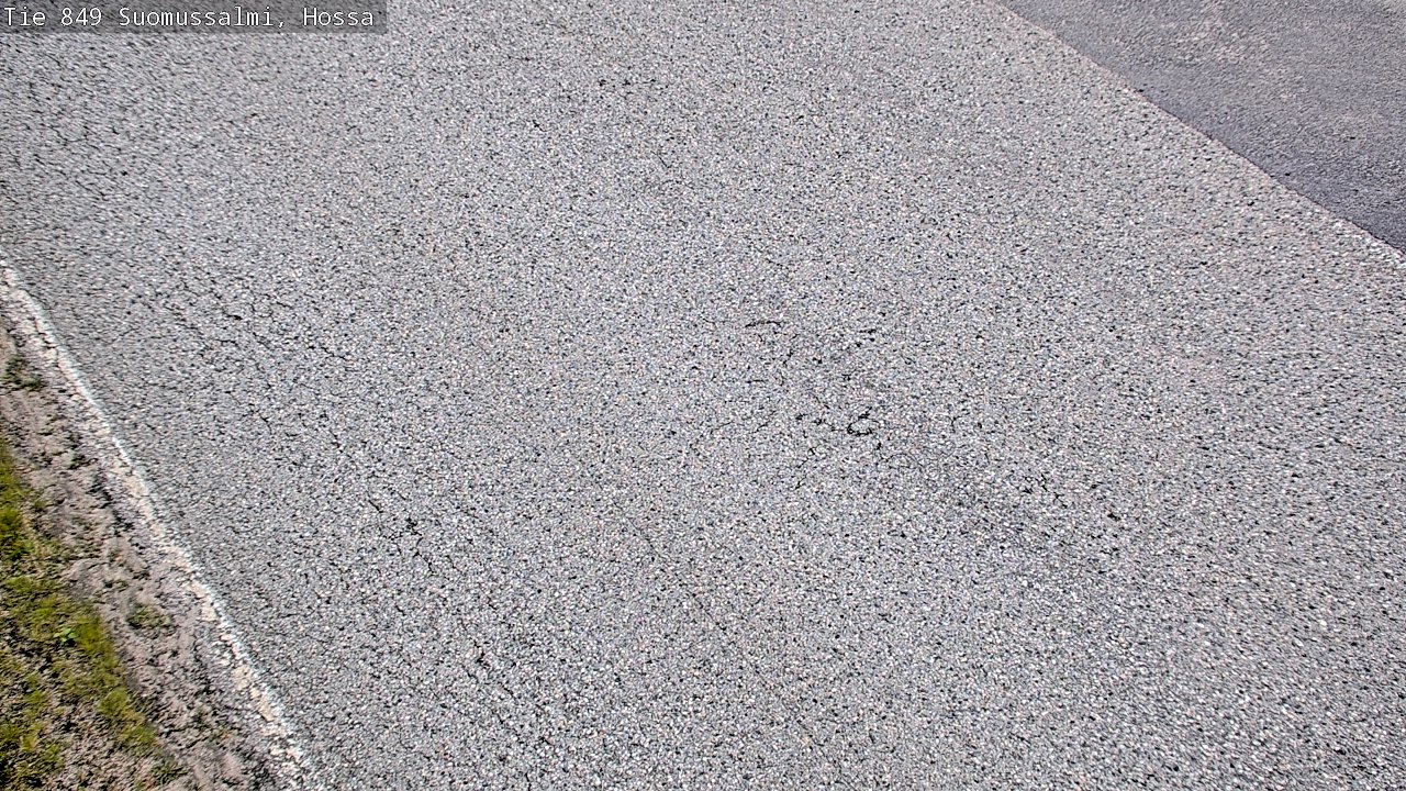 Weather Camera Image Väg 843 Suomussalmi, Hossa, Suomussalmi, Kainuu
