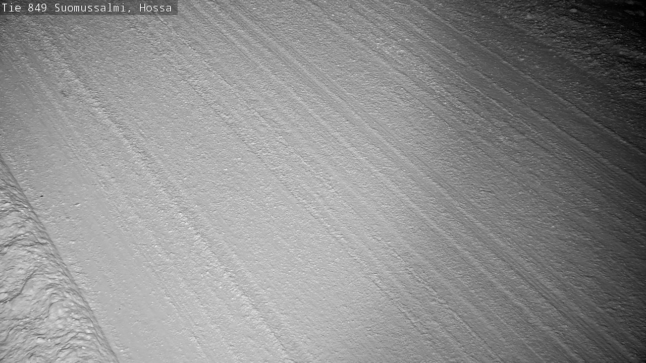 Weather Camera Image Väg 843 Suomussalmi, Hossa, Suomussalmi, Kainuu