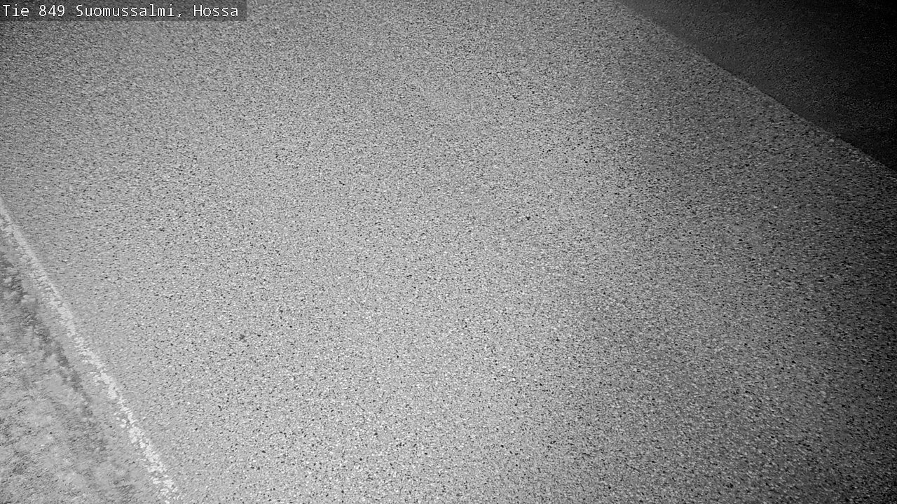 Weather Camera Image Väg 843 Suomussalmi, Hossa, Suomussalmi, Kainuu