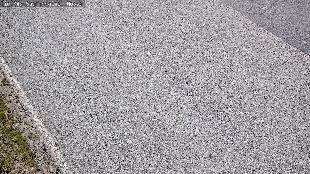 Weather Camera Image Väg 843 Suomussalmi, Hossa, Suomussalmi, Kainuu