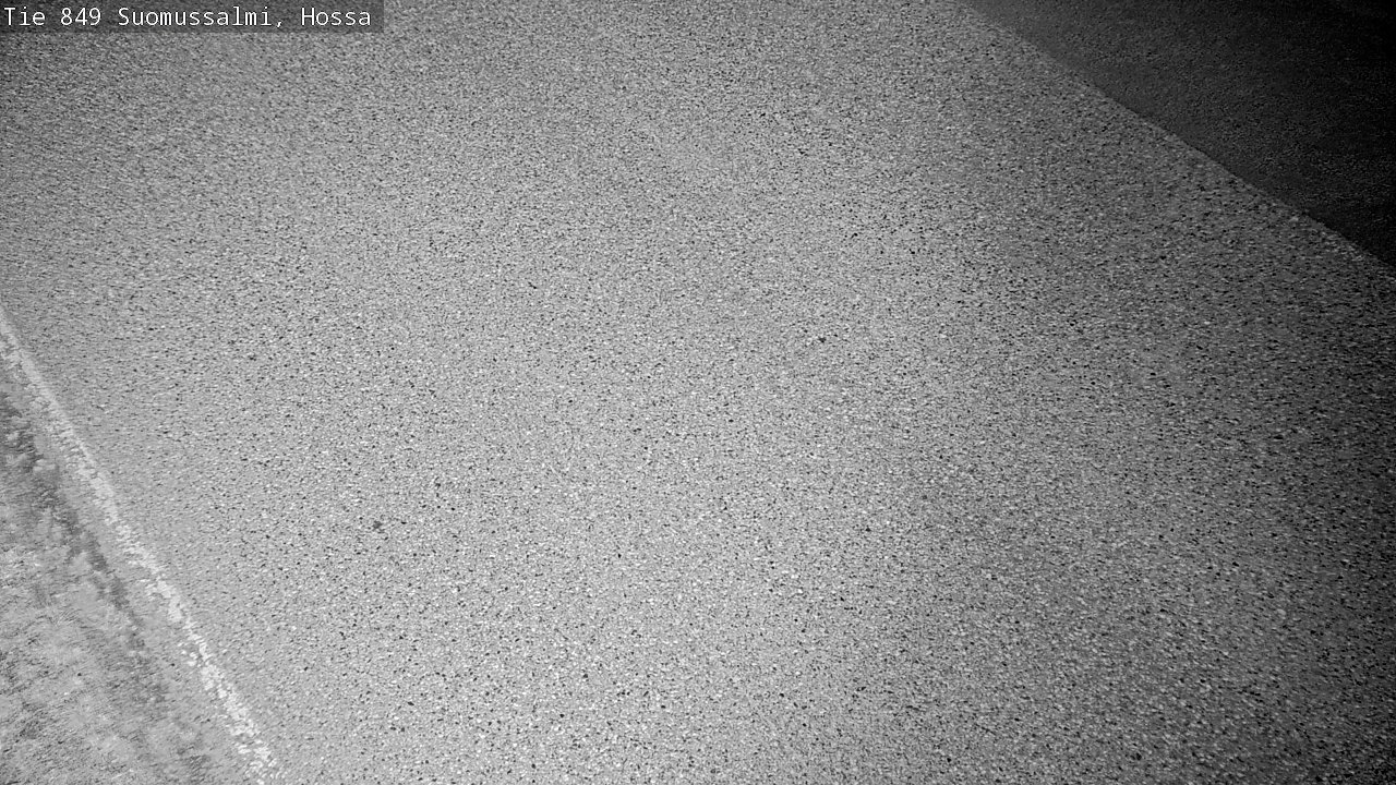 Weather Camera Image Väg 843 Suomussalmi, Hossa, Suomussalmi, Kainuu