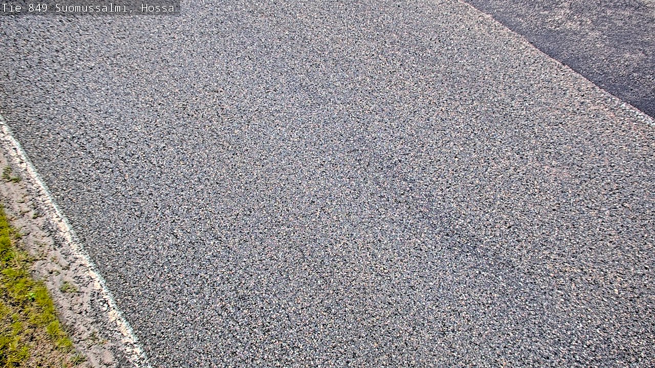 Weather Camera Image Väg 843 Suomussalmi, Hossa, Suomussalmi, Kainuu