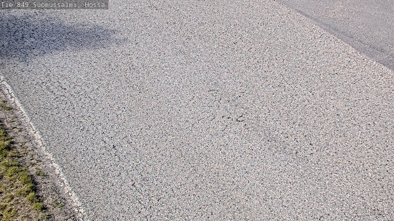 Weather Camera Image Väg 843 Suomussalmi, Hossa, Suomussalmi, Kainuu