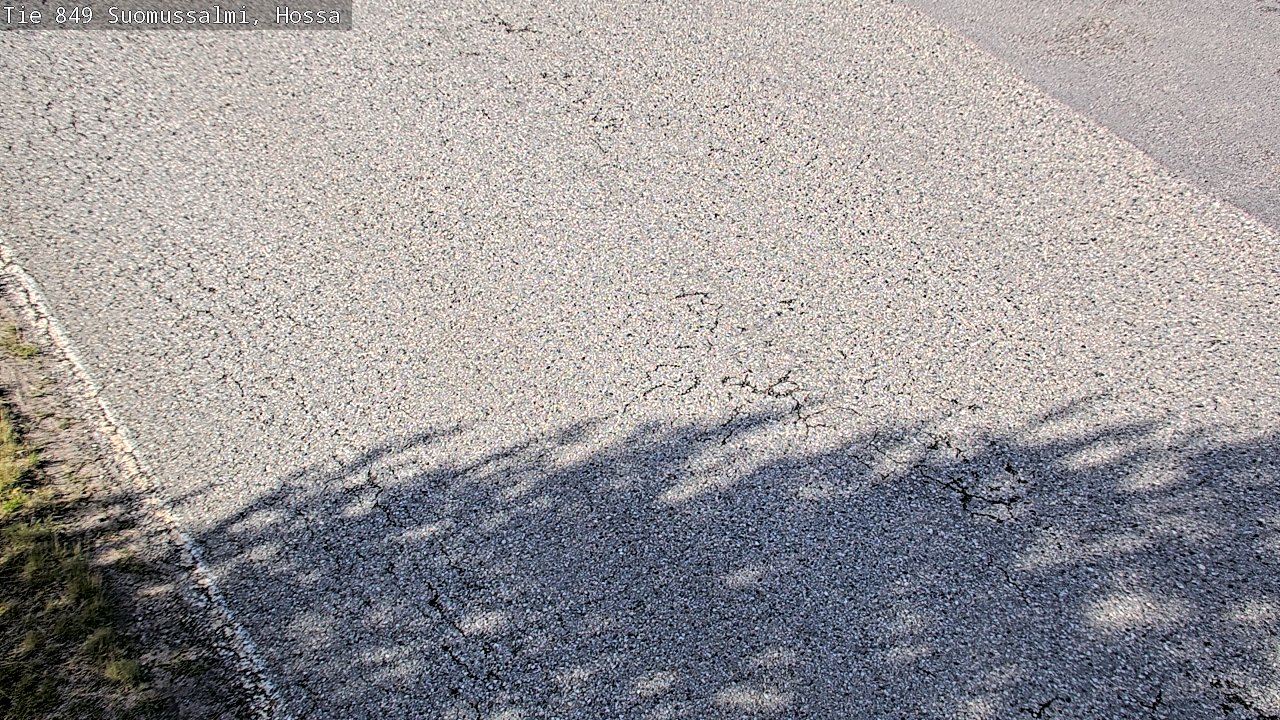 Weather Camera Image Väg 843 Suomussalmi, Hossa, Suomussalmi, Kainuu