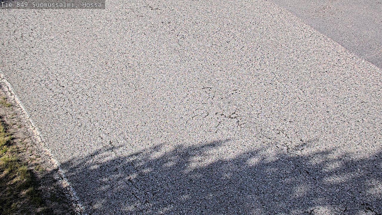 Weather Camera Image Väg 843 Suomussalmi, Hossa, Suomussalmi, Kainuu