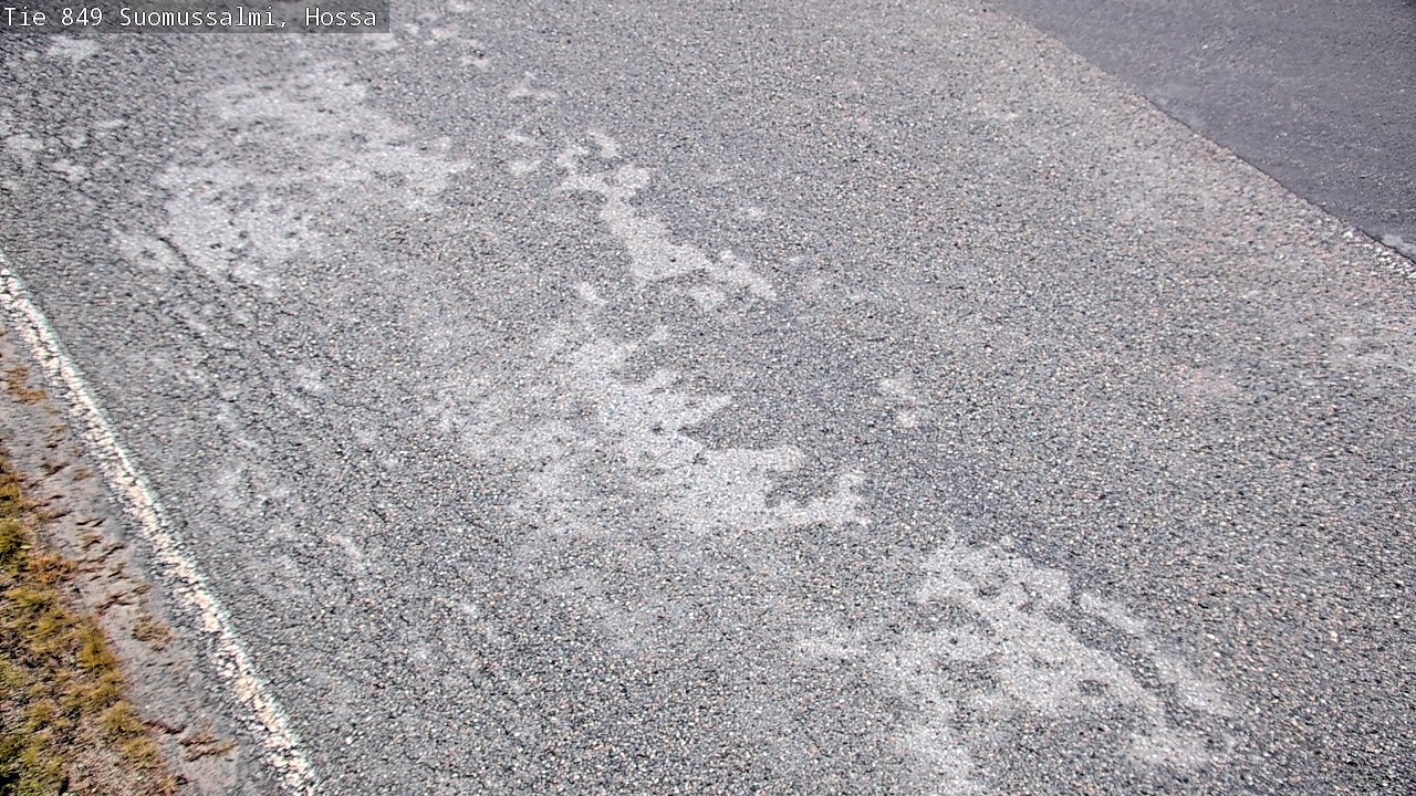 Kelikamerat Kuva Tie 843 Suomussalmi, Hossa, Suomussalmi, Kainuu
