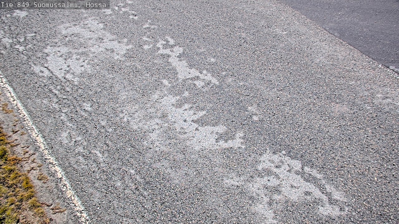 Kelikamerat Kuva Tie 843 Suomussalmi, Hossa, Suomussalmi, Kainuu
