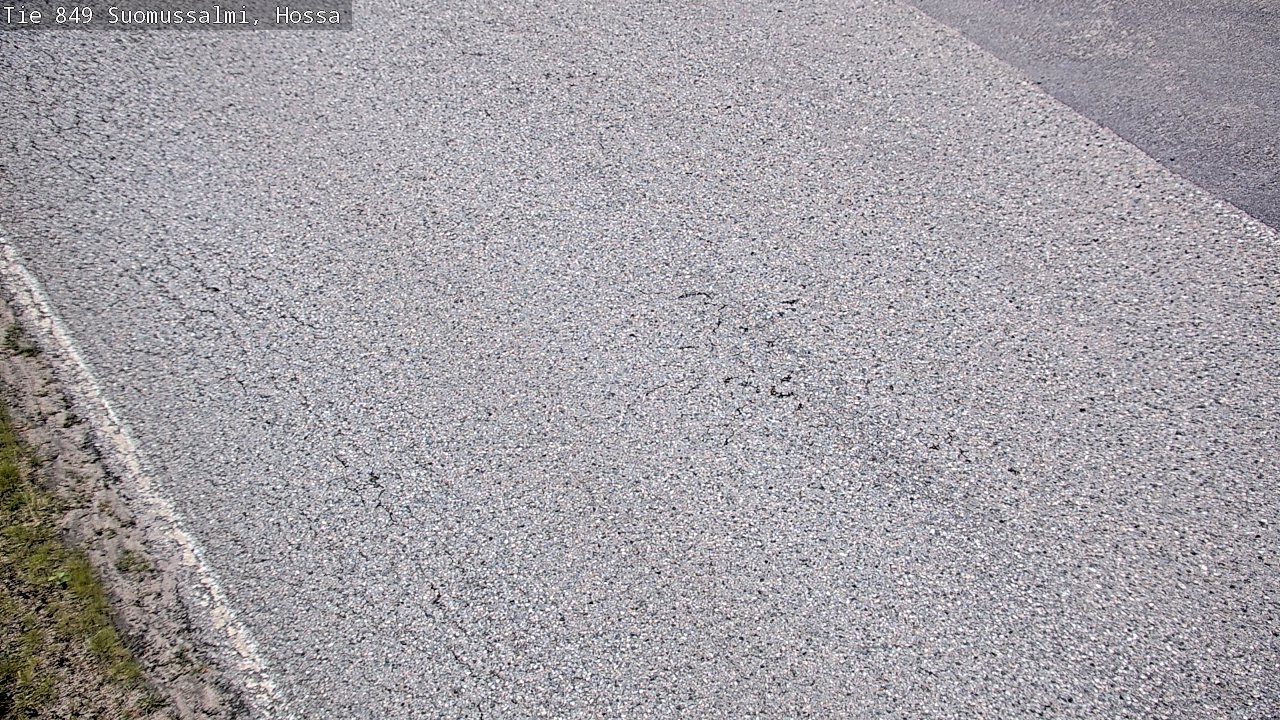 Weather Camera Image Väg 843 Suomussalmi, Hossa, Suomussalmi, Kainuu