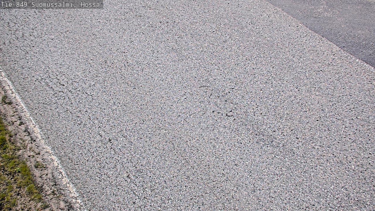 Weather Camera Image Väg 843 Suomussalmi, Hossa, Suomussalmi, Kainuu