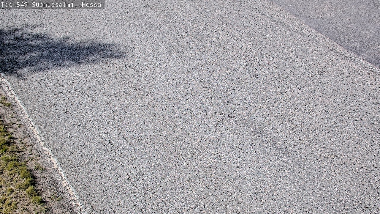 Weather Camera Image Väg 843 Suomussalmi, Hossa, Suomussalmi, Kainuu