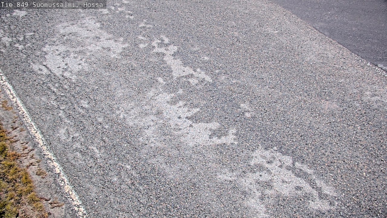Kelikamerat Kuva Tie 843 Suomussalmi, Hossa, Suomussalmi, Kainuu