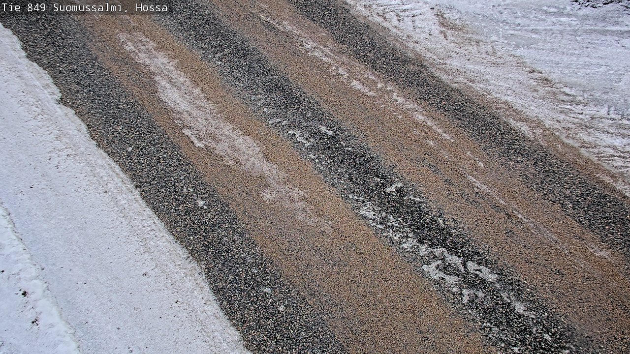 Weather Camera Image Road 950 843 Suomussalmi, Hossa, Suomussalmi, Kainuu