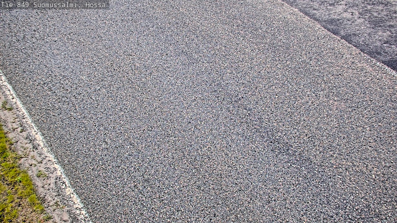 Weather Camera Image Väg 843 Suomussalmi, Hossa, Suomussalmi, Kainuu
