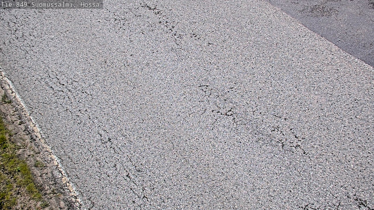 Weather Camera Image Väg 843 Suomussalmi, Hossa, Suomussalmi, Kainuu