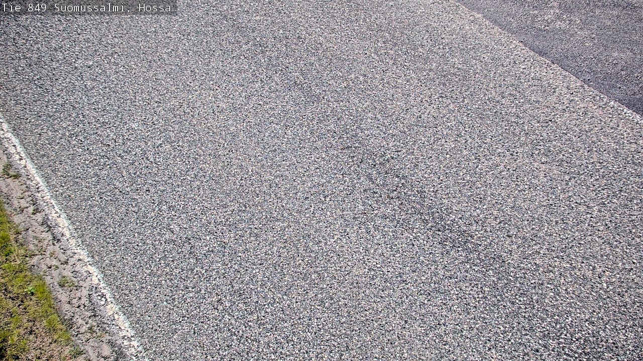 Weather Camera Image Väg 843 Suomussalmi, Hossa, Suomussalmi, Kainuu