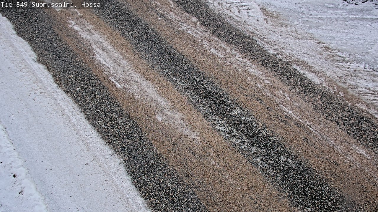 Weather Camera Image Road 950 843 Suomussalmi, Hossa, Suomussalmi, Kainuu