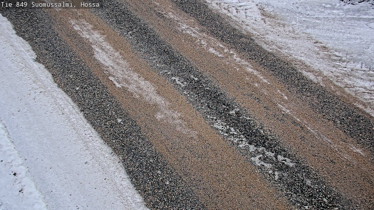 Weather Camera Image Road 950 843 Suomussalmi, Hossa, Suomussalmi, Kainuu