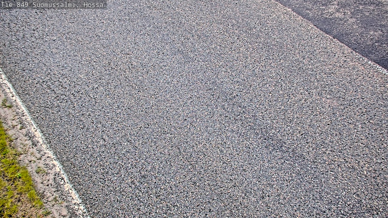 Weather Camera Image Väg 843 Suomussalmi, Hossa, Suomussalmi, Kainuu