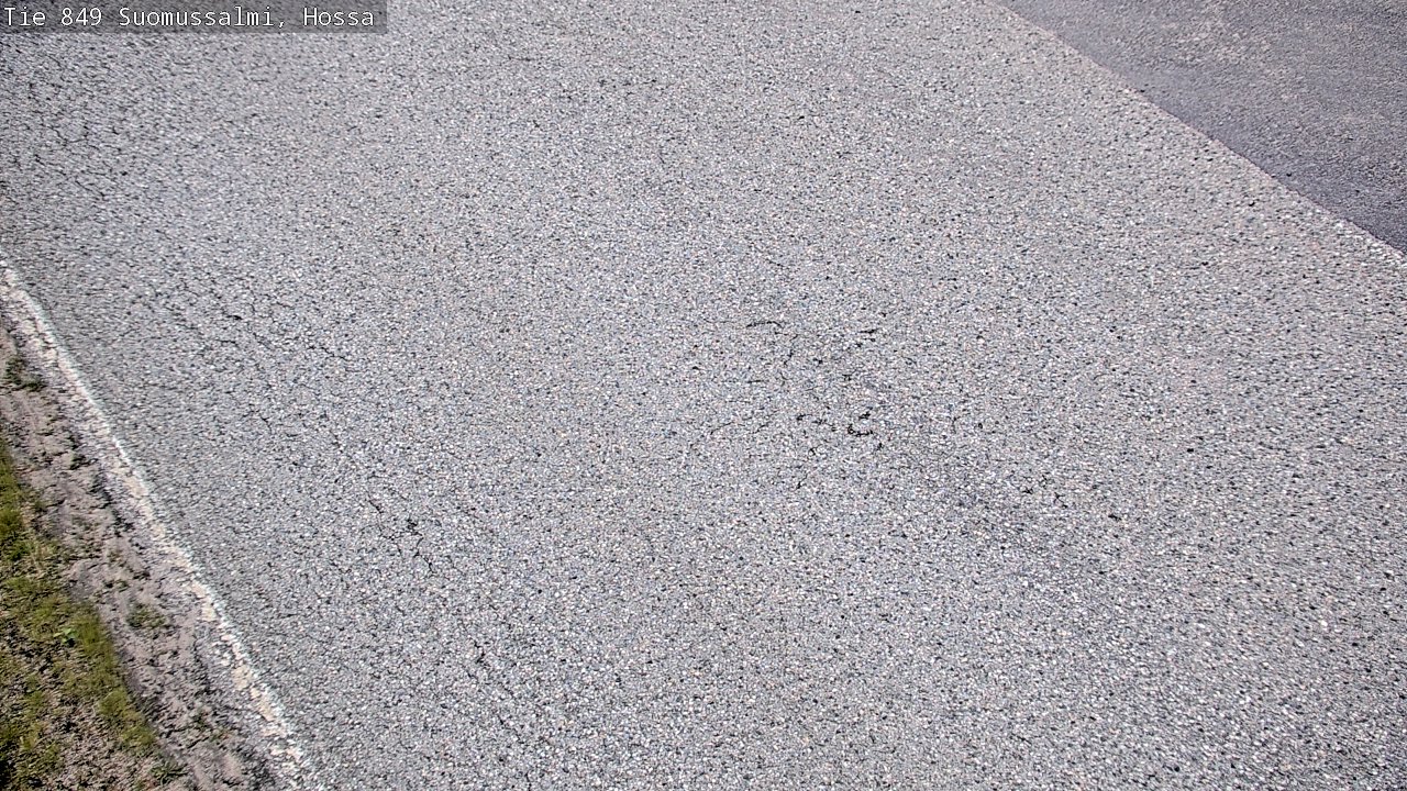 Weather Camera Image Väg 843 Suomussalmi, Hossa, Suomussalmi, Kainuu