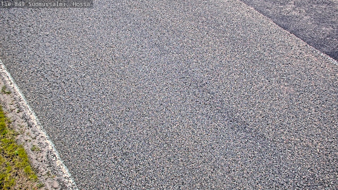 Weather Camera Image Väg 843 Suomussalmi, Hossa, Suomussalmi, Kainuu