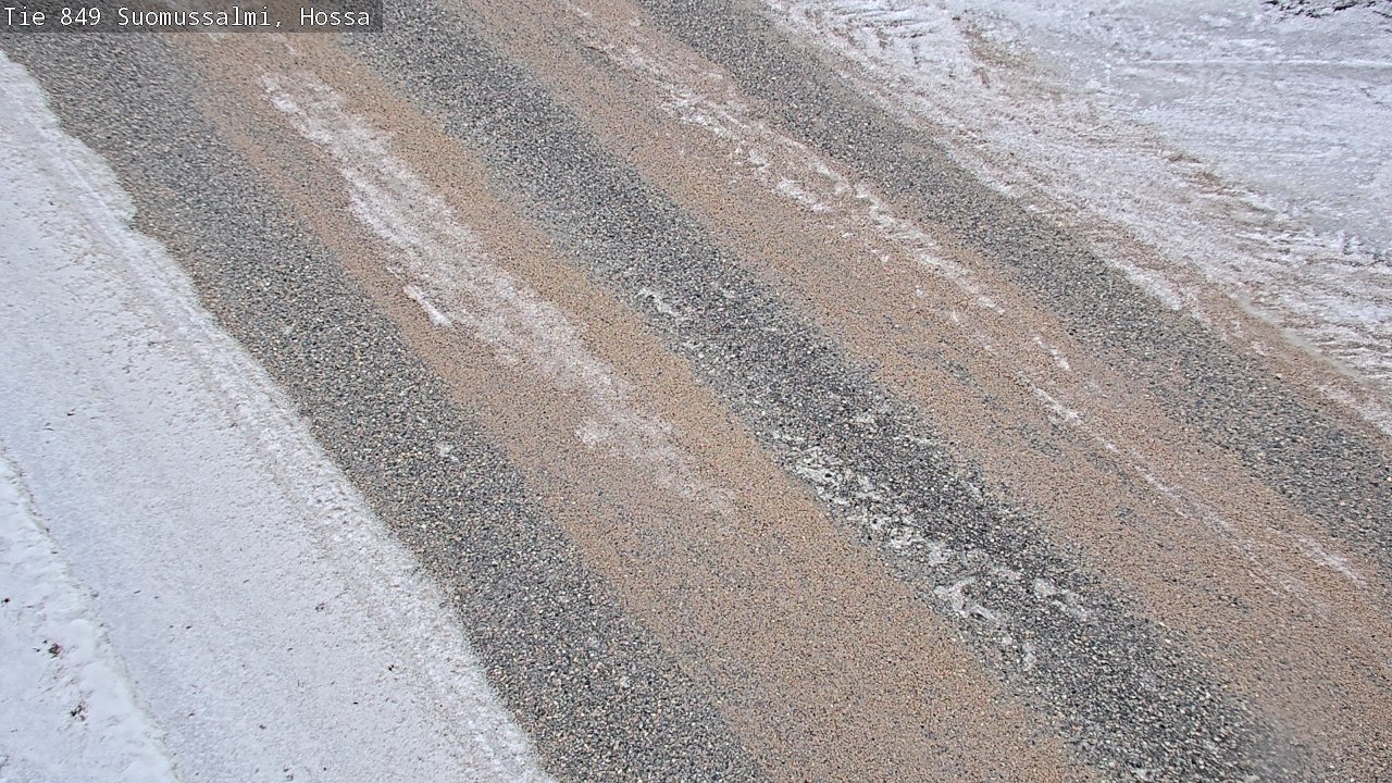 Weather Camera Image Road 950 843 Suomussalmi, Hossa, Suomussalmi, Kainuu