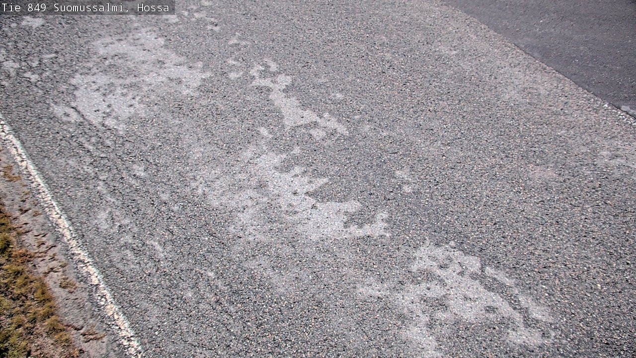 Kelikamerat Kuva Tie 843 Suomussalmi, Hossa, Suomussalmi, Kainuu
