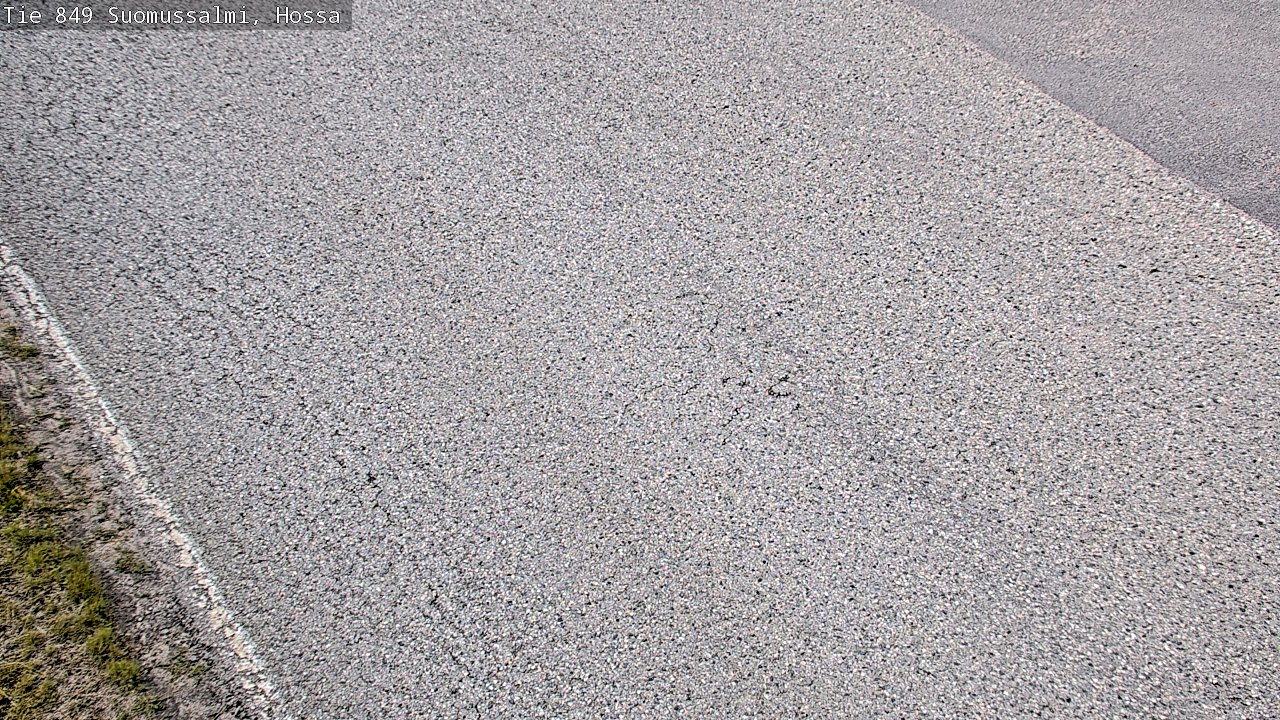 Weather Camera Image Väg 843 Suomussalmi, Hossa, Suomussalmi, Kainuu