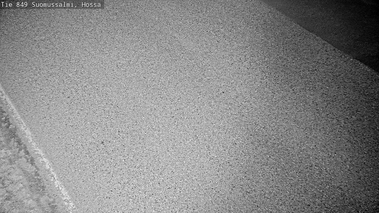 Weather Camera Image Väg 843 Suomussalmi, Hossa, Suomussalmi, Kainuu
