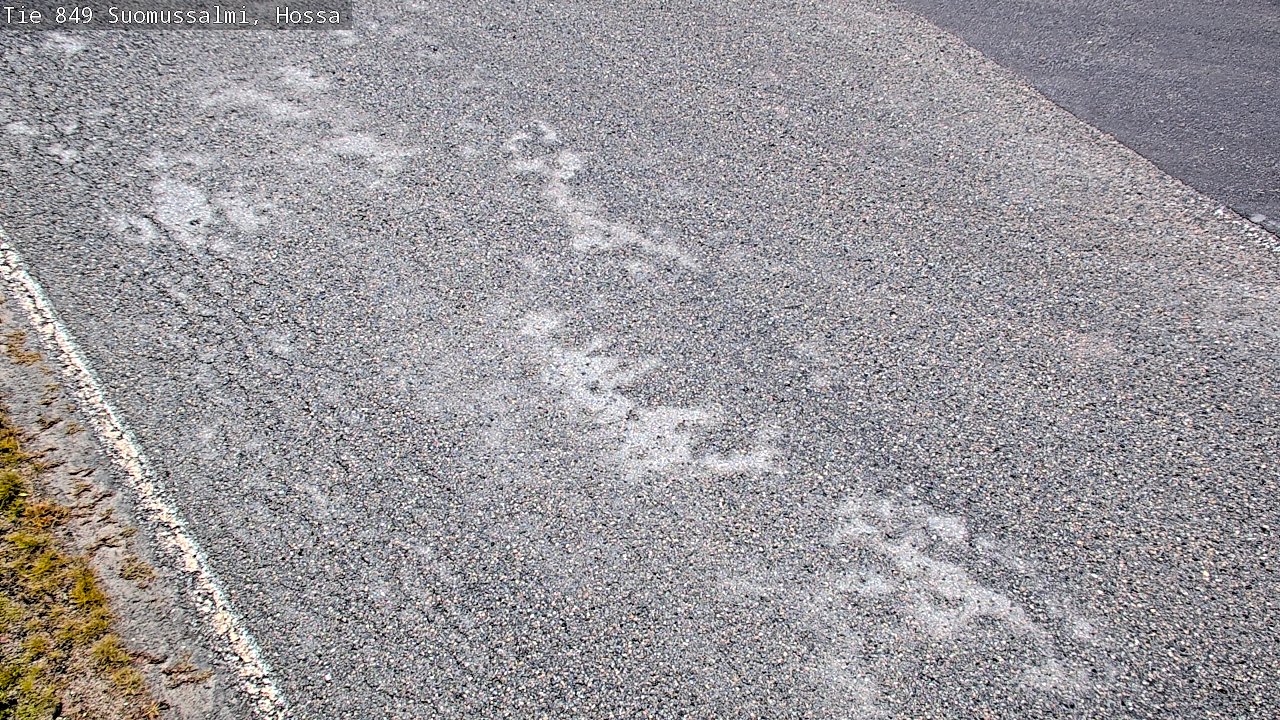 Kelikamerat Kuva Tie 843 Suomussalmi, Hossa, Suomussalmi, Kainuu
